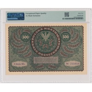 500 mkp 1919 August - 1st BL Series