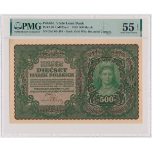 500 mkp 1919 Sierpień - II Serja AJ
