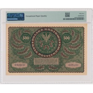500 mkp 1919 Sierpień - II Serja AJ