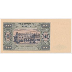 20 złotych 1948 - AB
