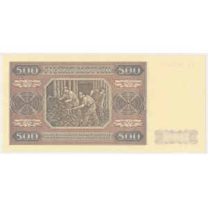 500 gold 1948 - CC - imprinted MODEL