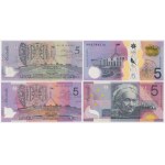 Australia, $5 - various types - set (4pcs)