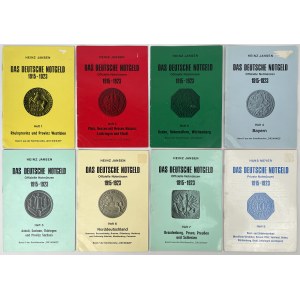 Das Deutsche Notgeld 1915-1923, Jansen / Meyer (8szt)