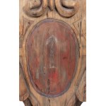 Baroque cartouche with the Polish coat of arms 