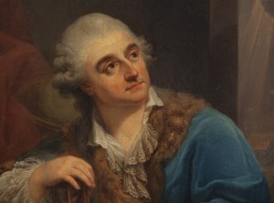 Marcello Bacciarelli, circle, Portrait of Stanislaus Augustus with an Hourglass