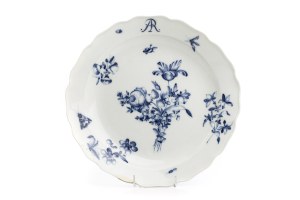 unknown, Platter with monogram AR (Augustus Rex) and KHCW (Königliche Hof Conditorei Warschau), 1st half of the 18th century.