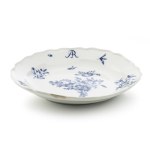 inconnu, Plat avec monogramme AR (Augustus Rex) et KHCW (Königliche Hof Conditorei Warschau), 1ère moitié du 18e siècle.