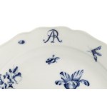 inconnu, Plat avec monogramme AR (Augustus Rex) et KHCW (Königliche Hof Conditorei Warschau), 1ère moitié du 18e siècle.