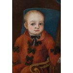 Autor neznámy (18. storočie), Portrét aristokratického dieťaťa so psom