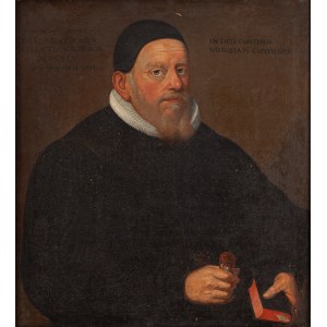Autor nierozpoznany (XVII w.), Portret mężczyzny w białej kryzie