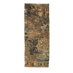 Fragment of tapestry with floral motifs
