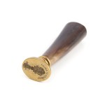 Author unknown (19th/20th century), Seal piston with the Sas coat of arms