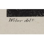 Scena śmierci księcia Poniatowskiego w nurtach Elstery (wg obrazu Verneta), lata 20. XIX w.