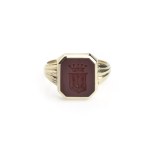 Signet with the Sas coat of arms, 1920s-30s.