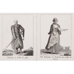 unknown, Sheet - Hungarian, Polish and Lithuanian costumes