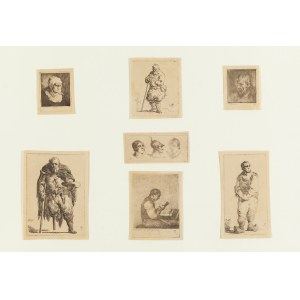 Michał Płoński (1778 Warsaw - 1812 Warsaw), 7 etchings, 1802-105