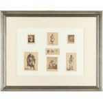 Michał Płoński (1778 Warsaw - 1812 Warsaw), 7 etchings, 1802-105