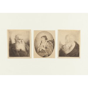 Michał Płoński (1778 Varsovie - 1812 Varsovie), Trois eaux-fortes (Trois portraits), 1802-1805