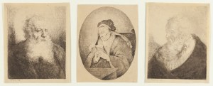 Michał Płoński (1778 Warszawa - 1812 Warszawa), Trzy akwaforty (Trzy portrety), 1802-1805