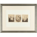 Michał Płoński (1778 Varsovie - 1812 Varsovie), Trois eaux-fortes (Trois portraits), 1802-1805