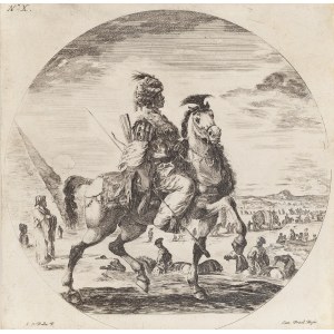 Stefano della Bella (1610 Florence - 1664 Florence), Moorish Rider