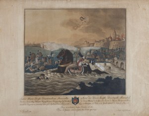 unknown, Death of Prince Joseph Poniatowski, ca. 1820