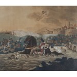 nieznany, Śmierć Księcia Józefa Poniatowskiego, około 1820