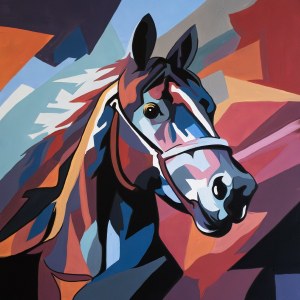 Karolina RYCHEL (ur. 2000), W galopie, 2025