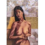 Kateryna PANKO (ur. 1997), Pod złoconą zasłoną, 2025