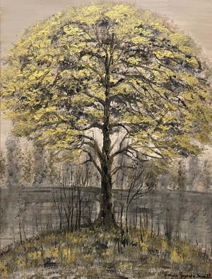 Mariola ŚWIGULSKA (ur. 1961), Złote drzewo życia, 2025