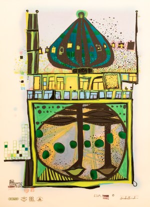 Friedensreich Hundertwasser (1928 Vienna - 2000 Brisbane) (F)