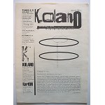 KOLANO. Semi-literary and non-cultural magazine. Edited by a team. Graphic design mordellus. Berlin...