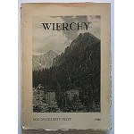 WIERCHY. Cracow 1956. year XXV. Published by Sport and Tourism. Print Krakowskie Zakłady Graficzne Nr. 6....