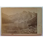 [PHOTO]. TATRY. Morskie Oko. [Made by]. Avit Szubert. Cracow 7 Krupnicza street....