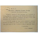 POST CARD. Advertising post card ...