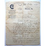 [LETTERS]. Two handwritten letters written by Shyller-Scholar to an unknown addressee....