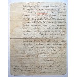 [LETTERS]. Two handwritten letters written by Shyller-Scholar to an unknown addressee....