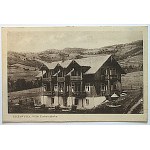 SZCZAWNICA. Willa Zachwiejówka. Published by Wladyslaw Hawlin, Szczawnica. [1920s/30s]. Sepia. Clean...