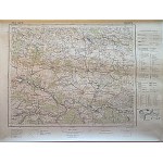 DZIAŁOSZYN. Lane 44. pole 28. w-wa 1934. published by WIG. Scale 1 : 100,000. format 47/ 35 cm. Colorful