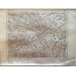 SKOCZÓW. Lane 49. pole 27. w-wa 1934. published by WIG. Scale 1 : 100,000. format 47/ 35 cm. Colorful