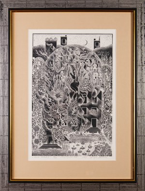 Henryk P£ÓCIENNIK (1933 - 2020), Swedish Castle III; 1975
