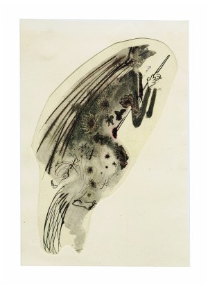 Jozef Wilkoń (b. 1930), Postcard (signed by the artist)