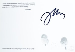 Jozef Wilkoń (b. 1930), Postcard (signed by the artist)