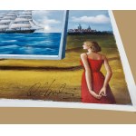 Rafał Olbiński (b. 1943), Sailboat Rally Szczecin, 2007