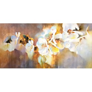 Roman Semesyuk, White flower, 2025