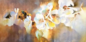 Roman Semesyuk, White flower, 2025