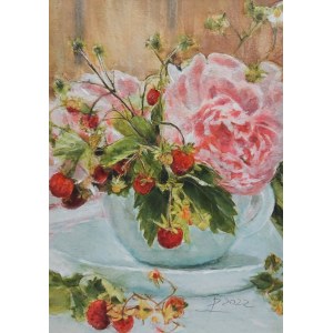 Ida Perens, Peonie i poziomki, 2022