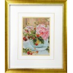 Ida Perens, Peonie i poziomki, 2022