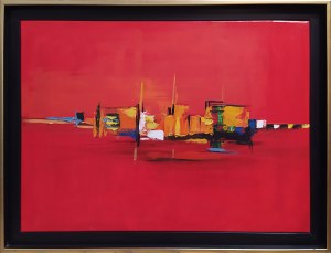 Dorothy Laz, Red Abstraction, 2010