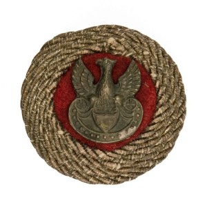 A bunting/cocard for the Legion eagle cap